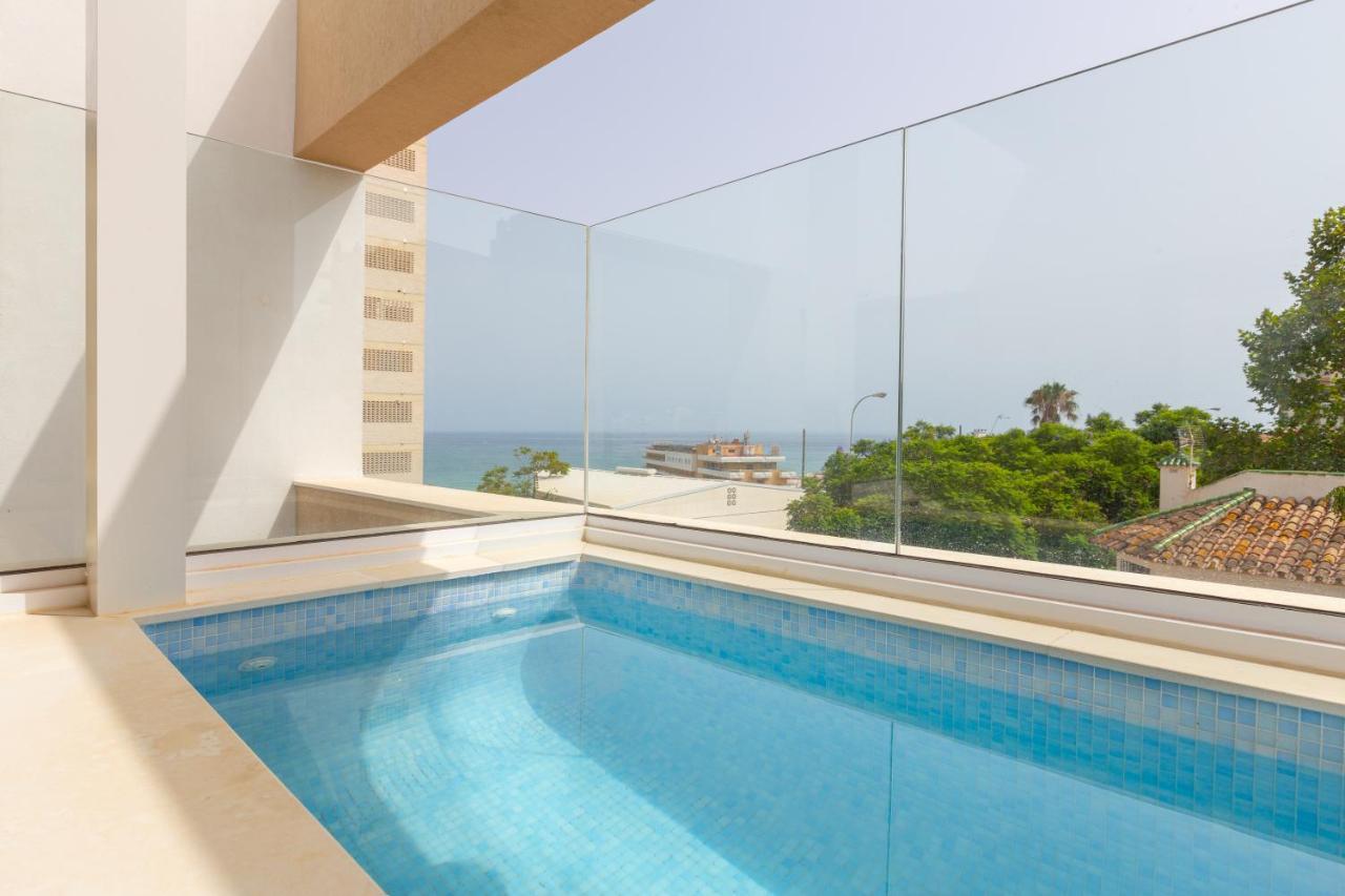 Апартаменты Terraza Del Mar: Apartamento Con Terraza Y Piscina Торремолинос Экстерьер фото