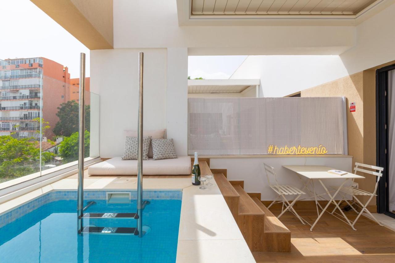 Апартаменты Terraza Del Mar: Apartamento Con Terraza Y Piscina Торремолинос Экстерьер фото