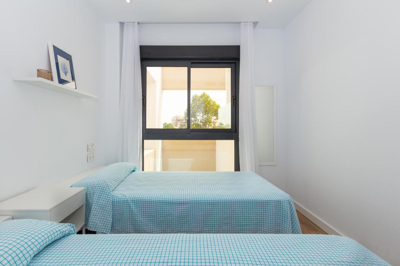 Апартаменты Terraza Del Mar: Apartamento Con Terraza Y Piscina Торремолинос Экстерьер фото